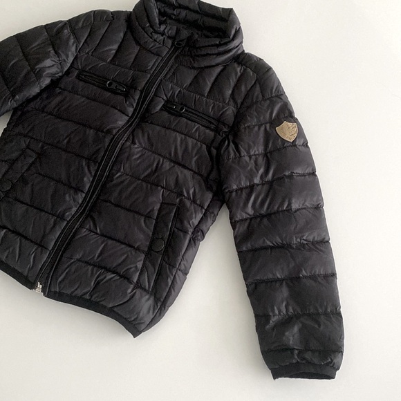 Diesel Boys Down Jacket Black - Picture 3 of 9